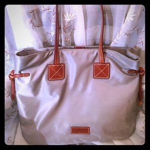 Dooney & Bourke Nylon Beige Tote